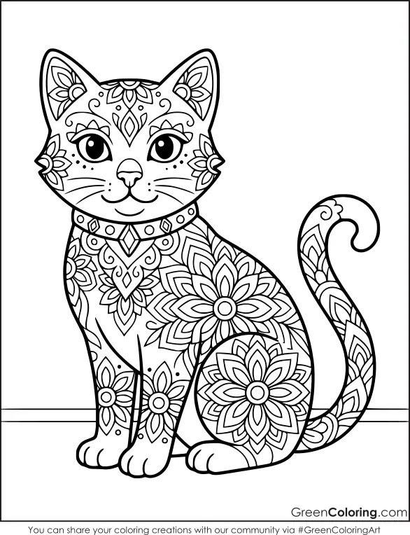 mandala coloring pages animals