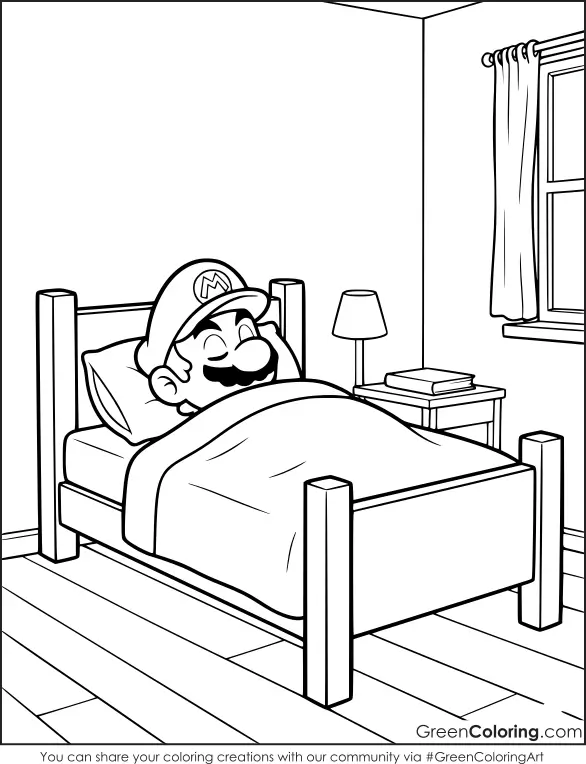 Mario Coloring Pages