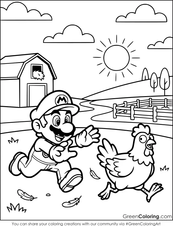 mario kart coloring pages printable