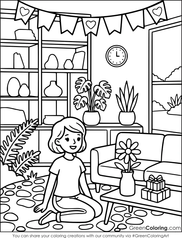Holiday Coloring Sheets for Kids