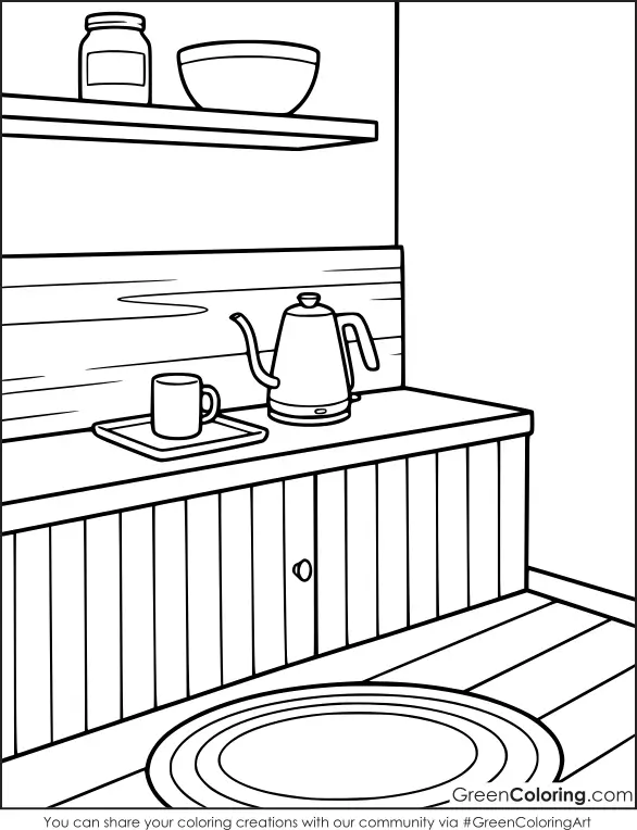 Cozy Coloring Pages