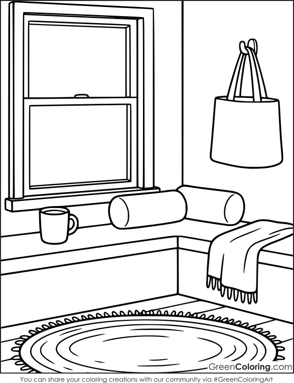 Cozy Coloring Pages