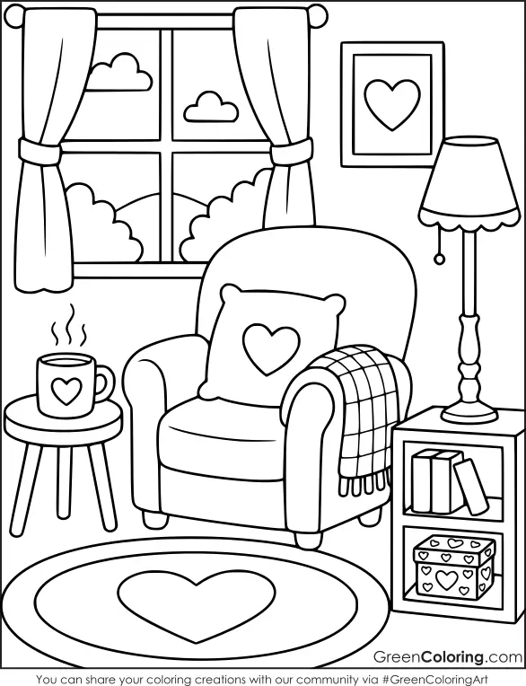 Cozy Coloring Pictures for Kids