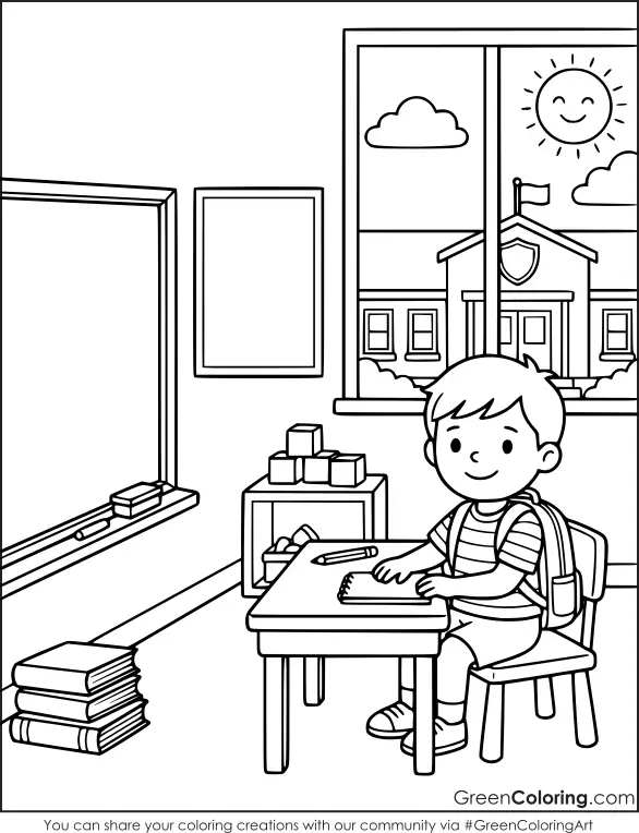 Back to School Coloring Pages