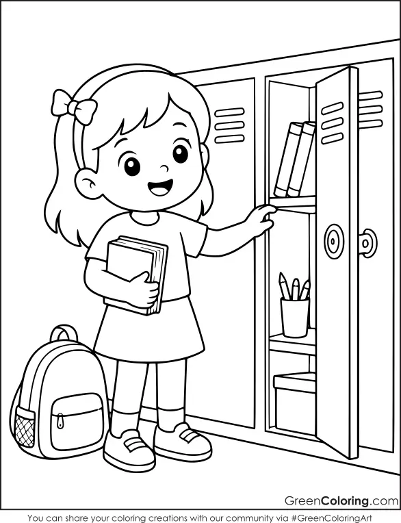Back to School Coloring Sheets for Kids