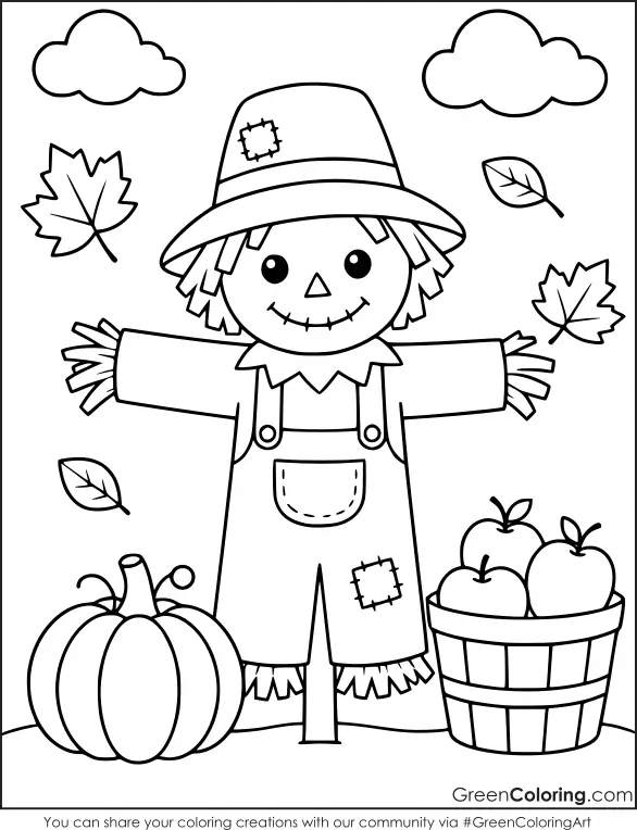 Fall Coloring Pages