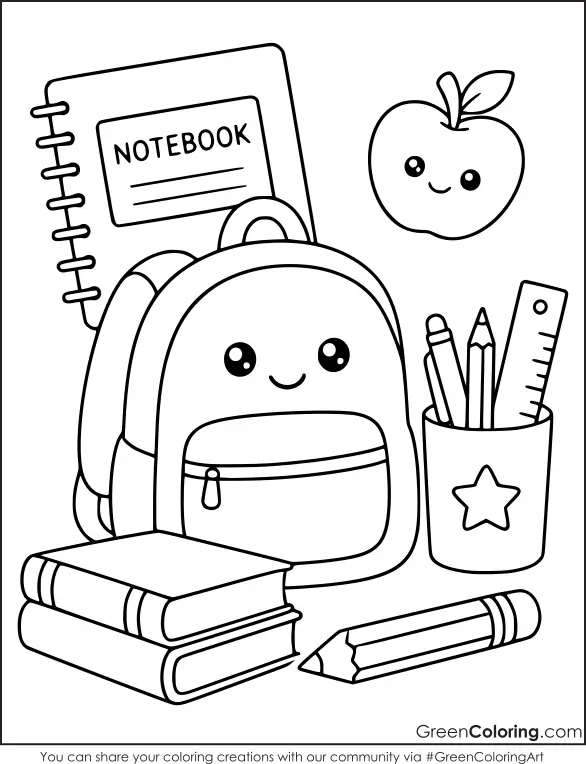 School Coloring Pages