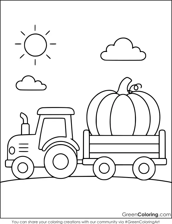 Pumpkin Coloring Pages